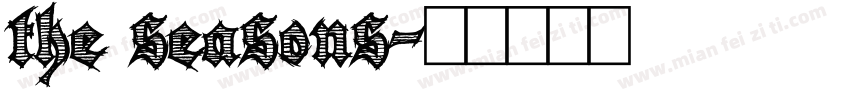 the seasons字体转换
